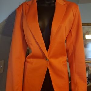 Women's Orange blazer